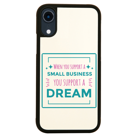 Small business quote iPhone case cover 11 11Pro Max XS XR X - Graphic Gear