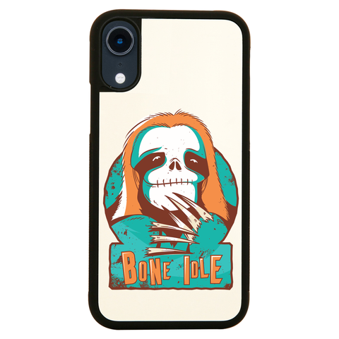 Sloth skull iPhone case cover 11 11Pro Max XS XR X - Graphic Gear