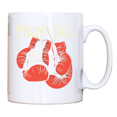 Muay thai gloves mug coffee tea cup - Graphic Gear