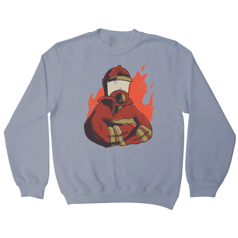 Firefighter flames sweatshirt - Graphic Gear