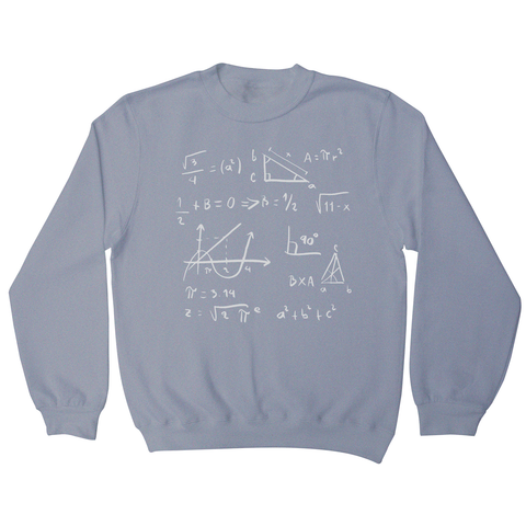 Math formulas sweatshirt - Graphic Gear