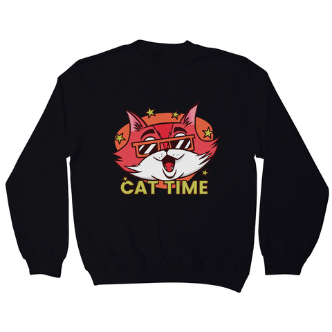 Cat time sweatshirt - Graphic Gear