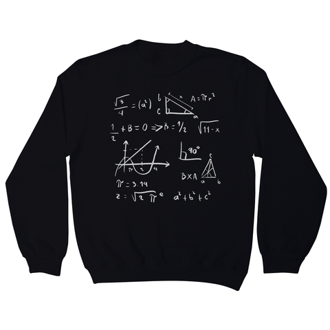 Math formulas sweatshirt - Graphic Gear