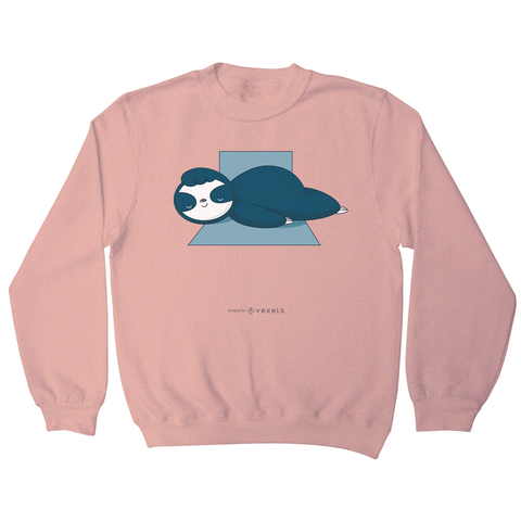 Sleeping sloth sweatshirt - Graphic Gear