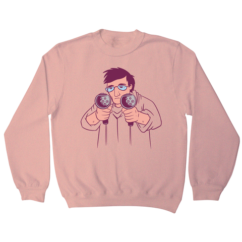 EV charging plug guns sweatshirt - Graphic Gear