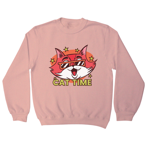 Cat time sweatshirt - Graphic Gear