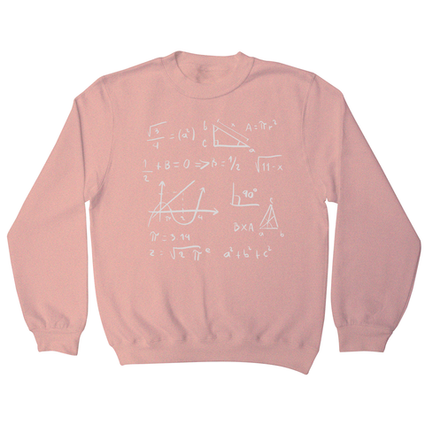 Math formulas sweatshirt - Graphic Gear