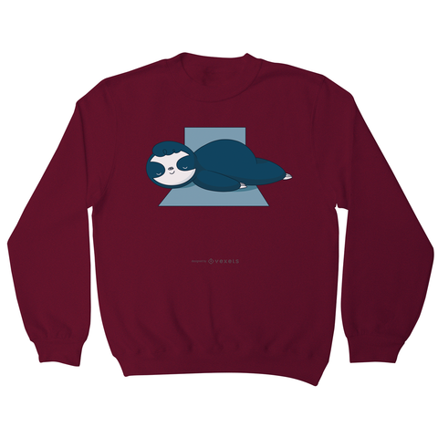 Sleeping sloth sweatshirt - Graphic Gear