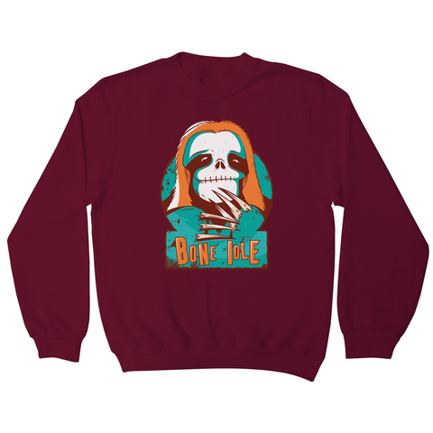 Sloth skull sweatshirt - Graphic Gear
