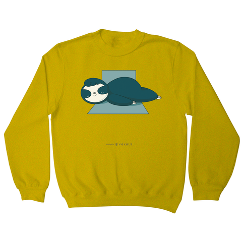 Sleeping sloth sweatshirt - Graphic Gear