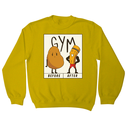 Potato gym sweatshirt - Graphic Gear