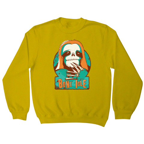 Sloth skull sweatshirt - Graphic Gear