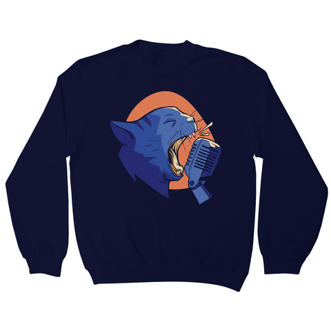 Singing cat sweatshirt - Graphic Gear