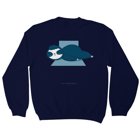 Sleeping sloth sweatshirt - Graphic Gear