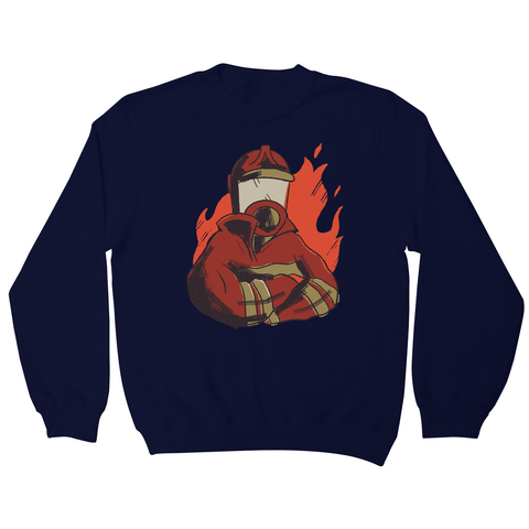 Firefighter flames sweatshirt - Graphic Gear