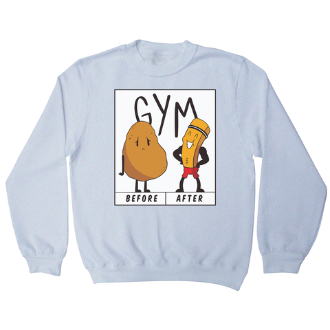 Potato gym sweatshirt - Graphic Gear