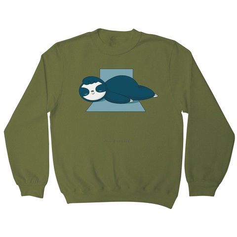 Sleeping sloth sweatshirt - Graphic Gear