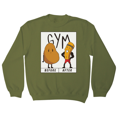 Potato gym sweatshirt - Graphic Gear