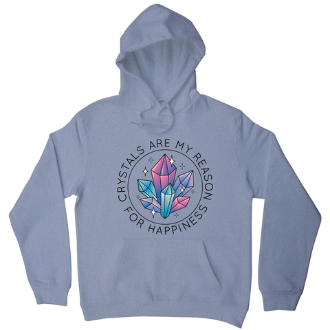 Crystals quote hoodie - Graphic Gear