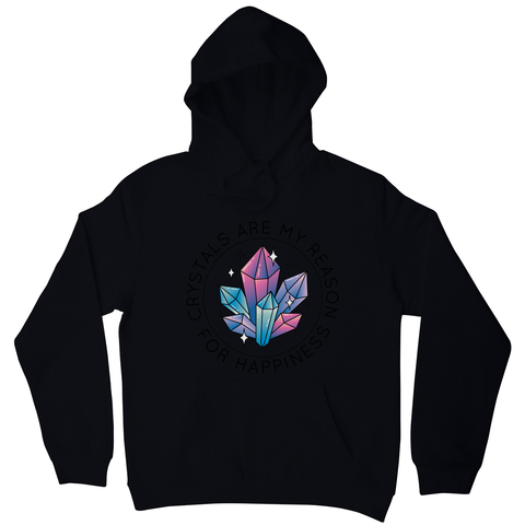 Crystals quote hoodie - Graphic Gear