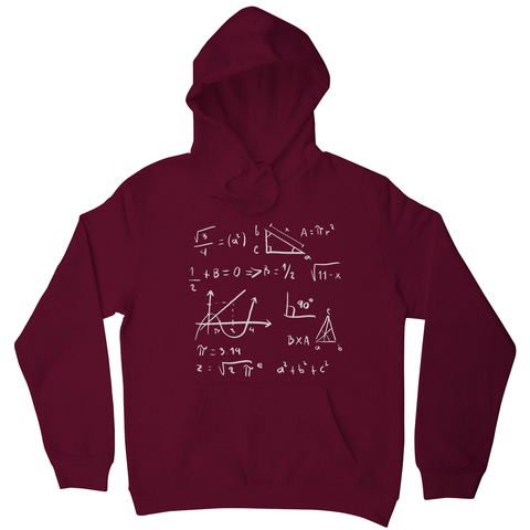 Math formulas hoodie - Graphic Gear