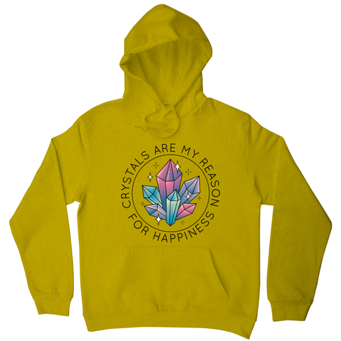 Crystals quote hoodie - Graphic Gear