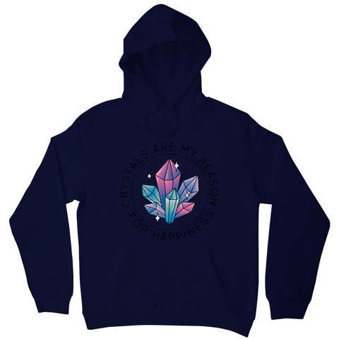 Crystals quote hoodie - Graphic Gear