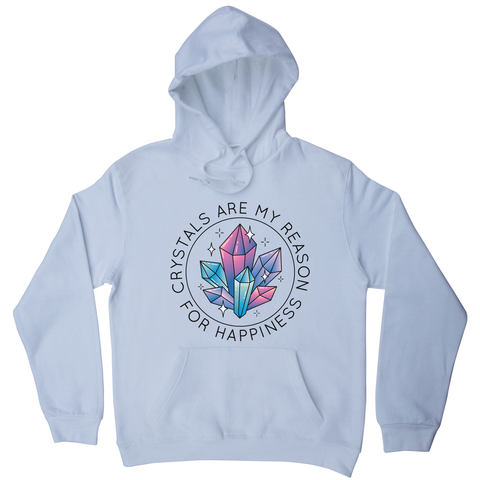 Crystals quote hoodie - Graphic Gear