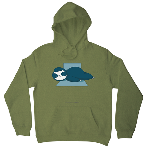 Sleeping sloth hoodie - Graphic Gear