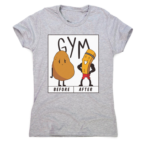 Potato gym women's t-shirt - Graphic Gear