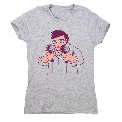 EV charging plug guns women's t-shirt - Graphic Gear
