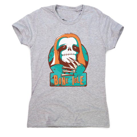 Sloth skull women's t-shirt - Graphic Gear
