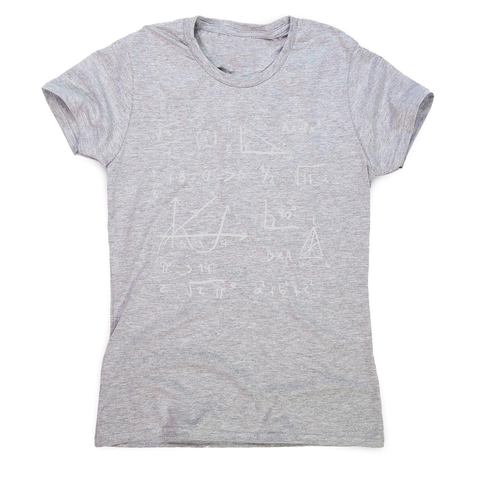 Math formulas women's t-shirt - Graphic Gear