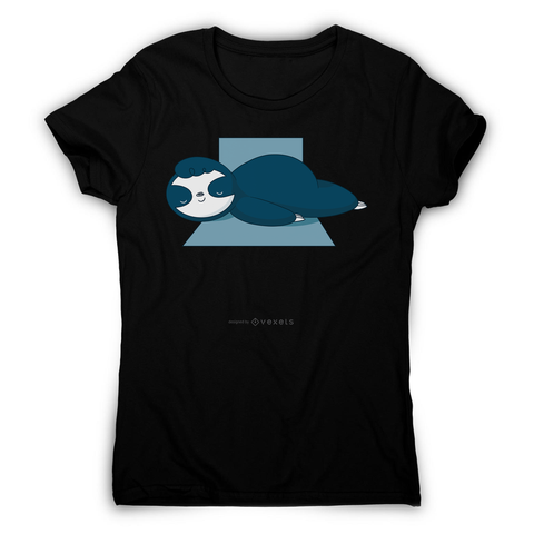 Sleeping sloth women's t-shirt - Graphic Gear