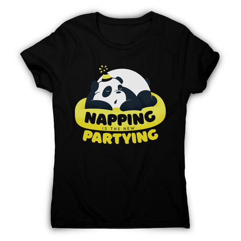 Panda nap women's t-shirt - Graphic Gear