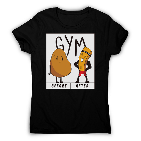 Potato gym women's t-shirt - Graphic Gear