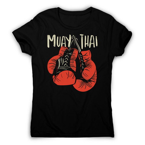 Muay thai gloves women's t-shirt - Graphic Gear