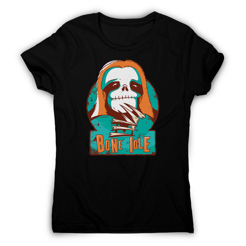 Sloth skull women's t-shirt - Graphic Gear