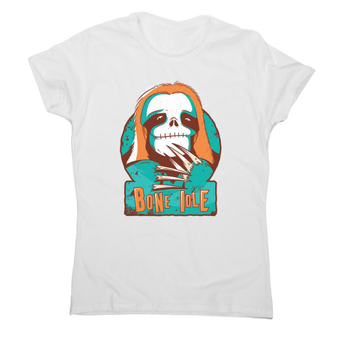 Sloth skull women's t-shirt - Graphic Gear