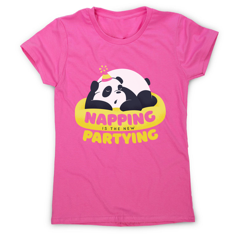 Panda nap women's t-shirt - Graphic Gear