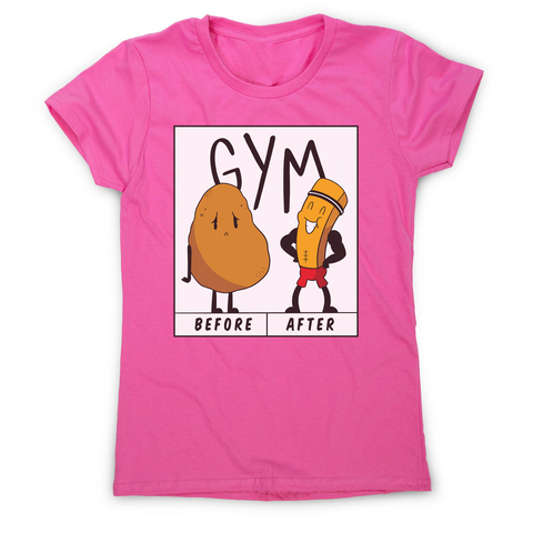 Potato gym women's t-shirt - Graphic Gear