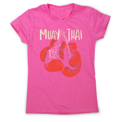 Muay thai gloves women's t-shirt - Graphic Gear