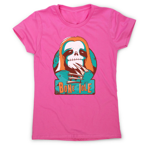 Sloth skull women's t-shirt - Graphic Gear