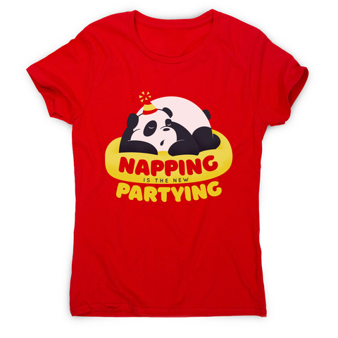 Panda nap women's t-shirt - Graphic Gear