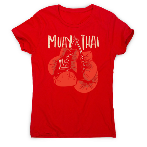 Muay thai gloves women's t-shirt - Graphic Gear