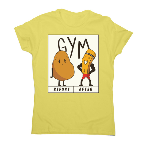 Potato gym women's t-shirt - Graphic Gear