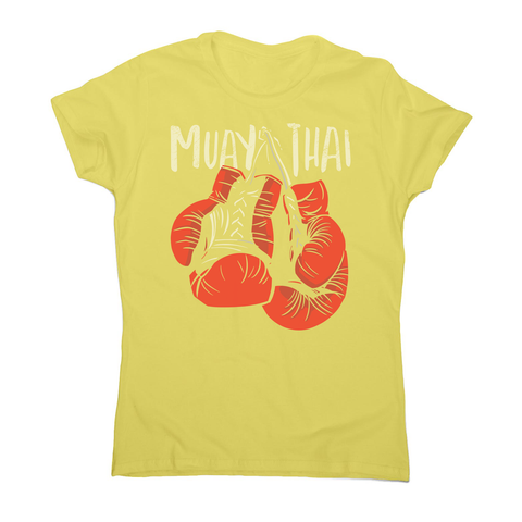 Muay thai gloves women's t-shirt - Graphic Gear