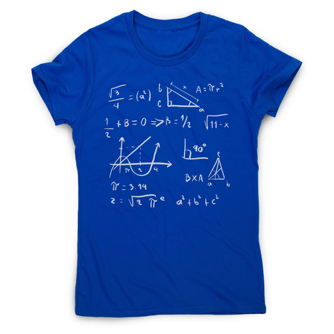 Math formulas women's t-shirt - Graphic Gear