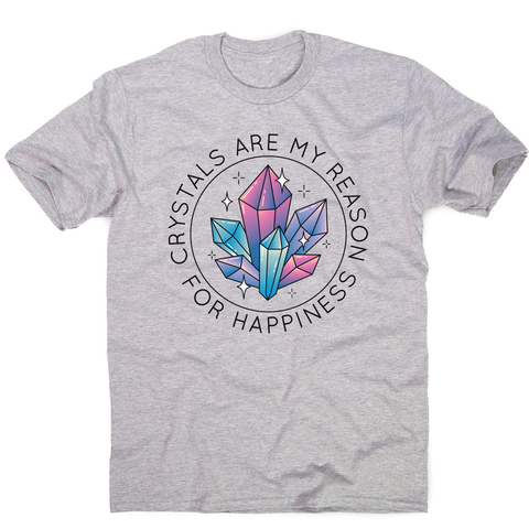 Crystals quote men's t-shirt - Graphic Gear