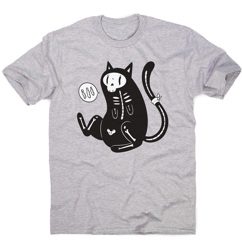 Skeleton cat girl men's t-shirt - Graphic Gear